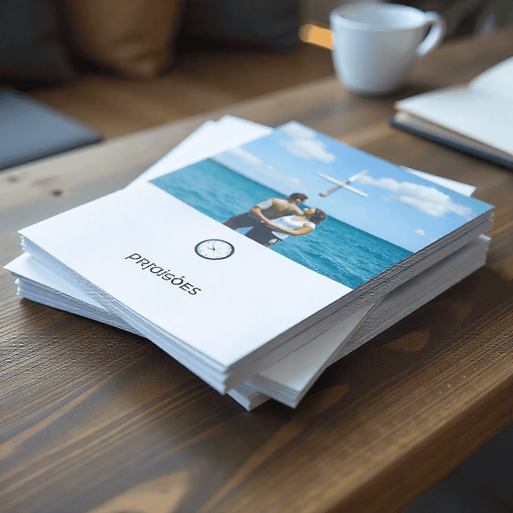 Modern printing facility with state-of-the-art equipment